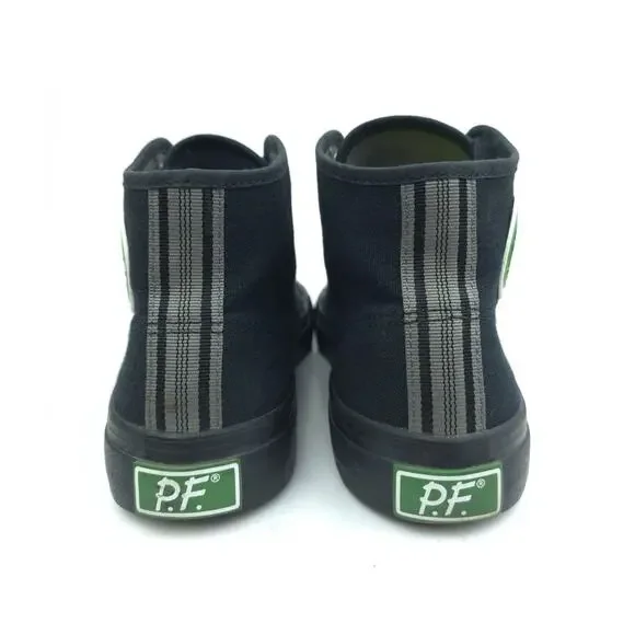 PF Flyers Center Hi Shoes Mens Size 8 US Black Canvas High Top Athletic Sneakers - Picture 6 of 9
